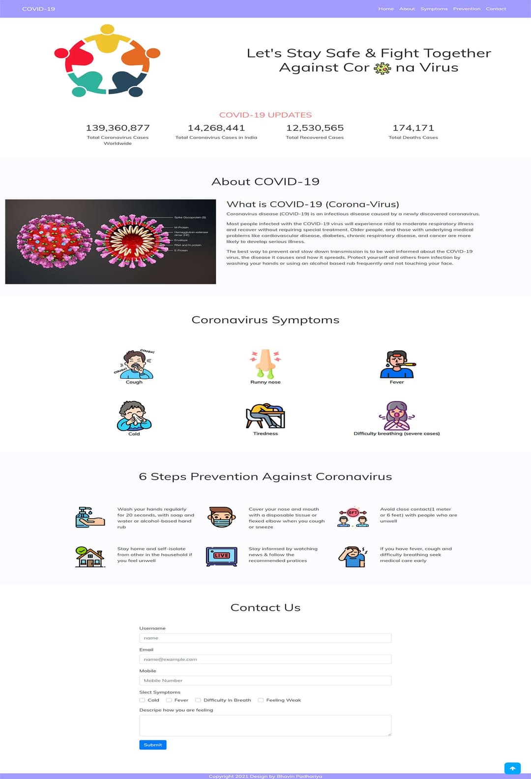 Corona Virus Tracker