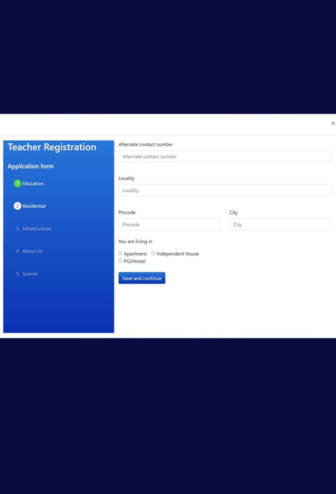 Teacher Registration
